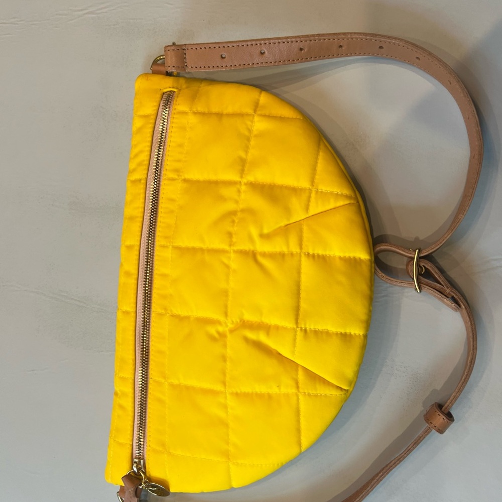 Clare V Yellow Quilted Grande Fanny - Picture 4 of 5
